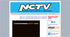 Desktop Screenshot of nctv.org